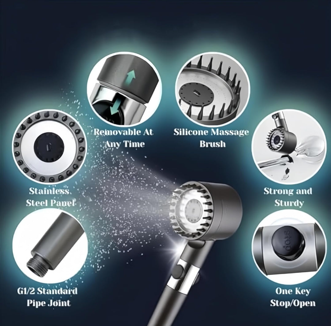 Hydroglow Wellness Shower
Where Purity Meets Pressure for Silky Skin & Hair