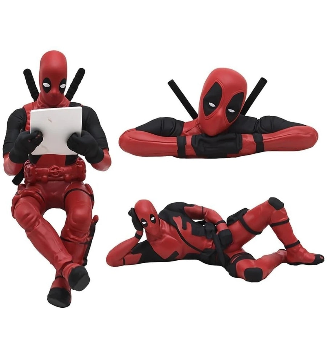 Deadpool Action 3 Figures Set Most Loved Comic Super Hero Car and Home Interior Decorative Showpiece