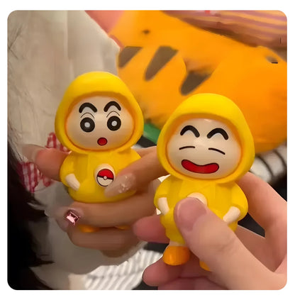 Sinchan Face Changing Keychan, Mood Changing Keychan