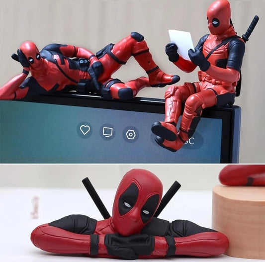 Deadpool Action 3 Figures Set Most Loved Comic Super Hero Car and Home Interior Decorative Showpiece