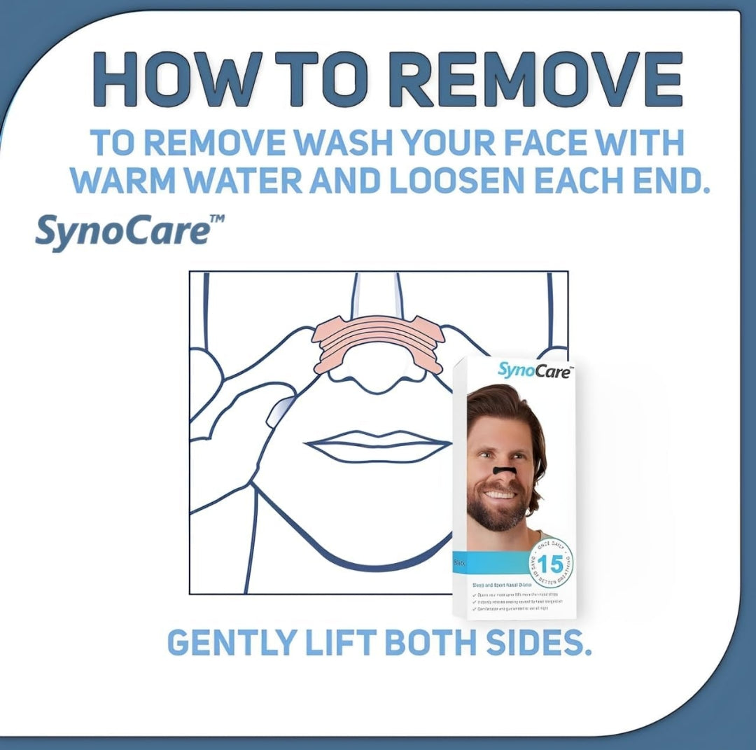 Nasal Strip Starter Kit - Boost Oxygen Intake, Reduce Snoring (1 Set)
