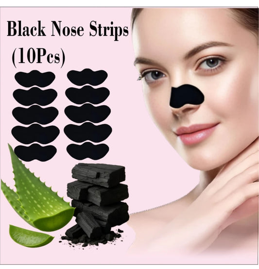 Deep Cleansing Charcoal Nose Strips - Nose Blackheads & Pores Remover - Strip Talks