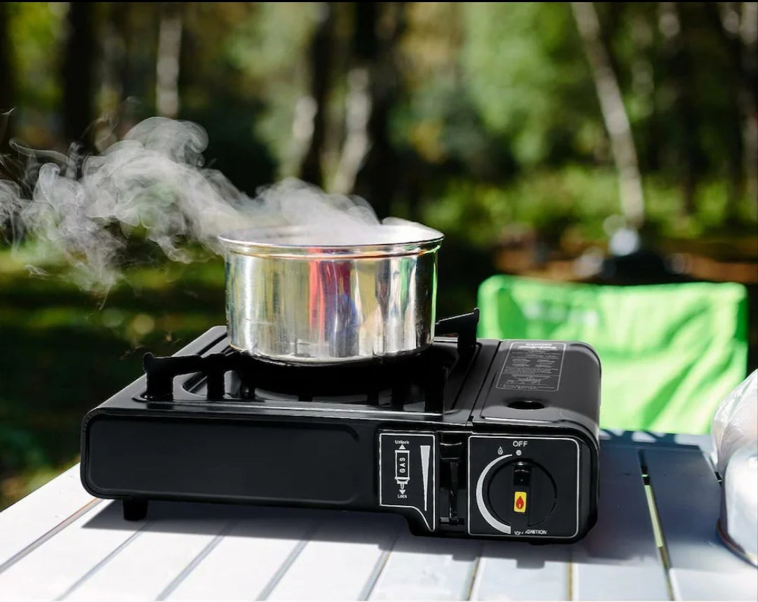 Portable Single Burner Gas Stove with Carry Case
