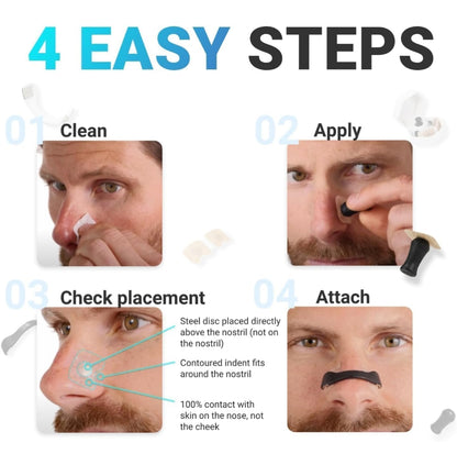 Nasal Strip Starter Kit - Boost Oxygen Intake, Reduce Snoring (1 Set)